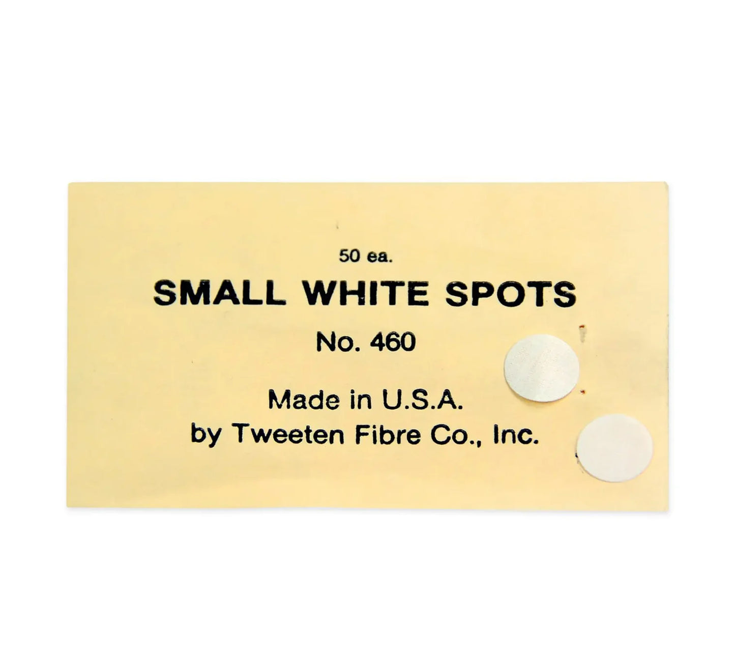Tweeten Small Table Spots Pack of 50 (Black or White)