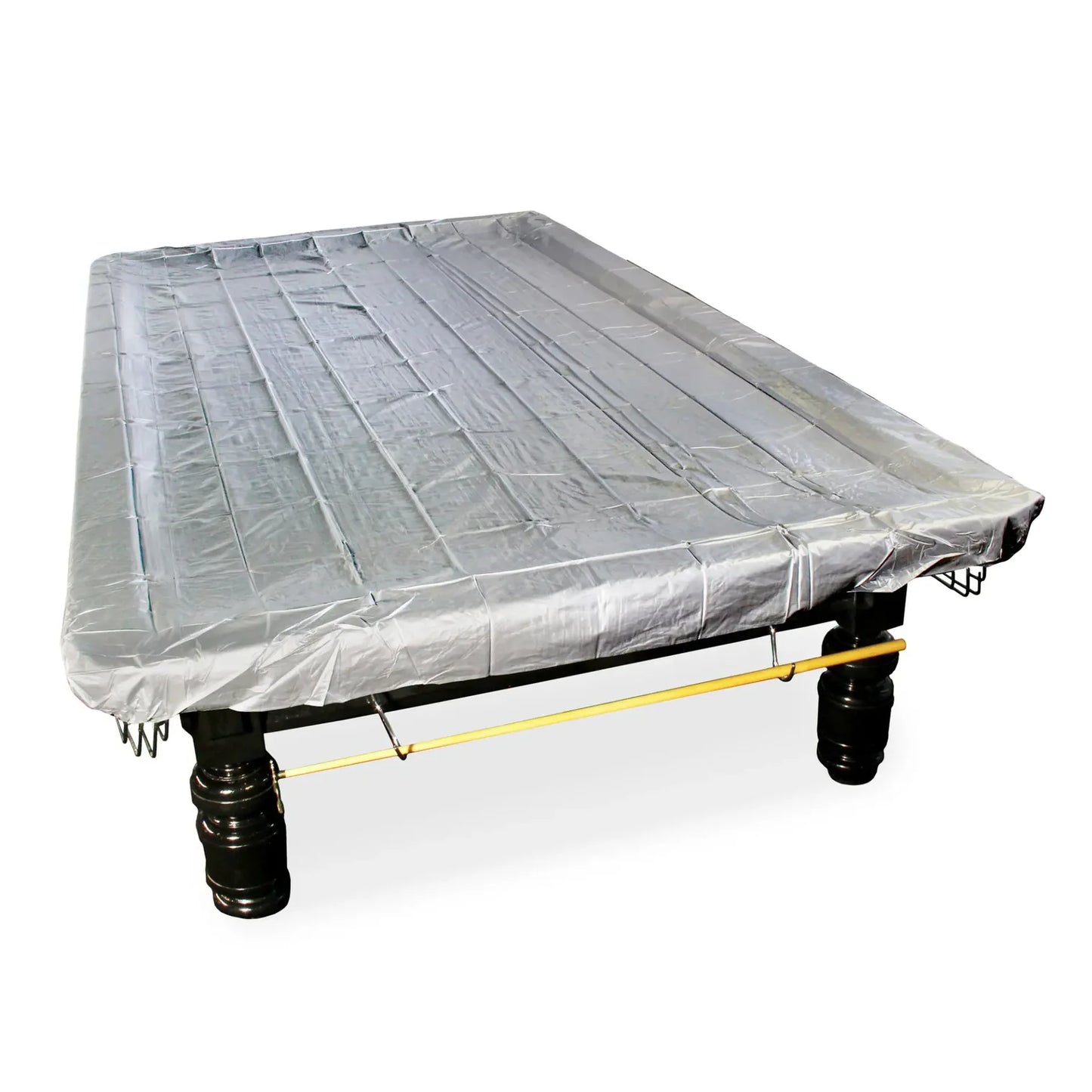 Silver Vinyl Fitted Pool & Snooker Table Cover (Various Sizes)