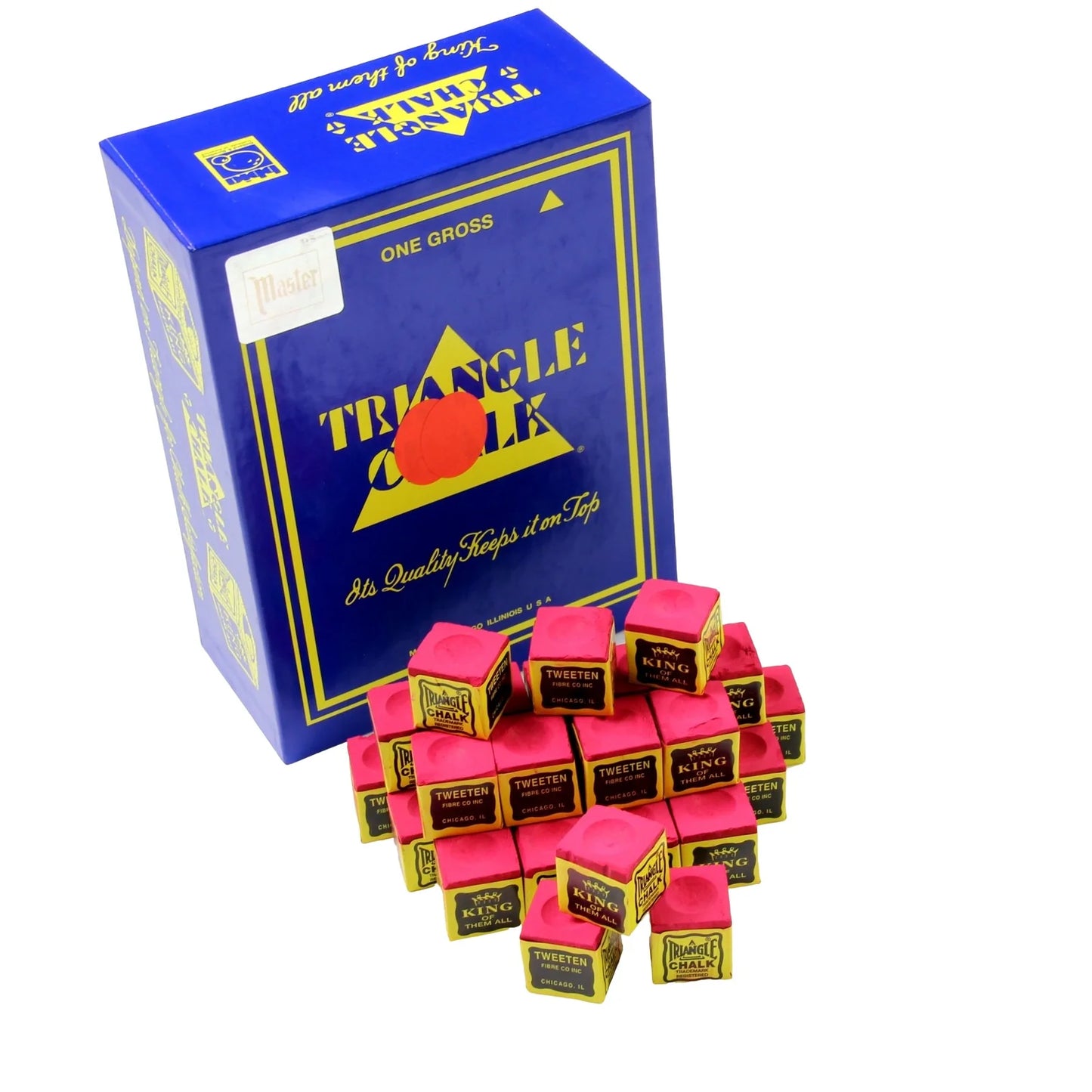 Triangle Chalk Box of 144 - All Colours