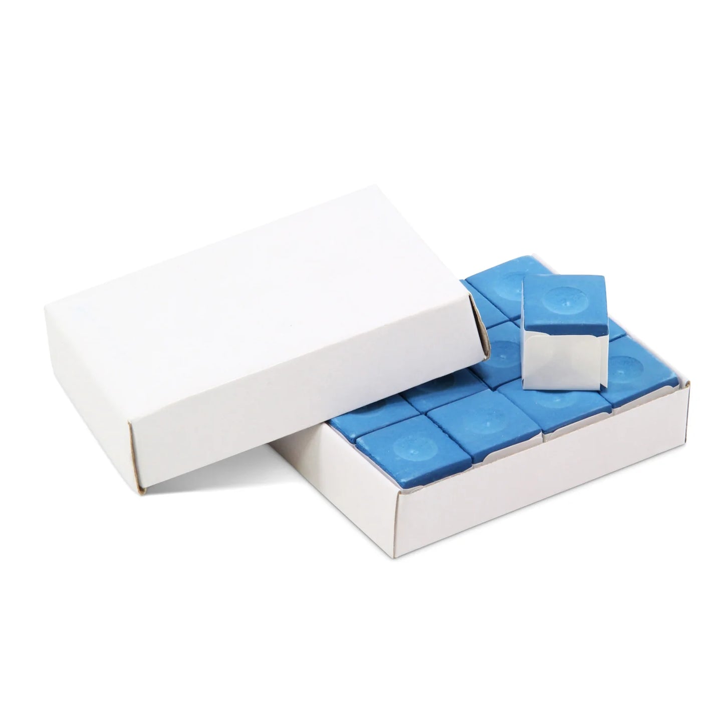 Economy Snooker Pool Cue Chalk - Box of 12