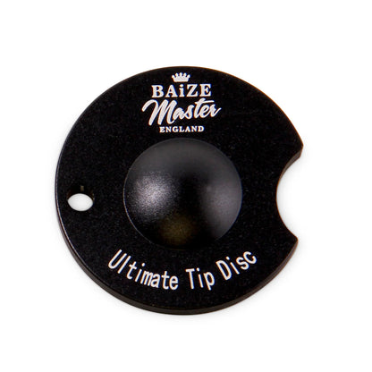 Baize Master ULTIMATE TIP DISC Snooker Pool Cue Tip Shaper Sanding Tool (Various Colours)