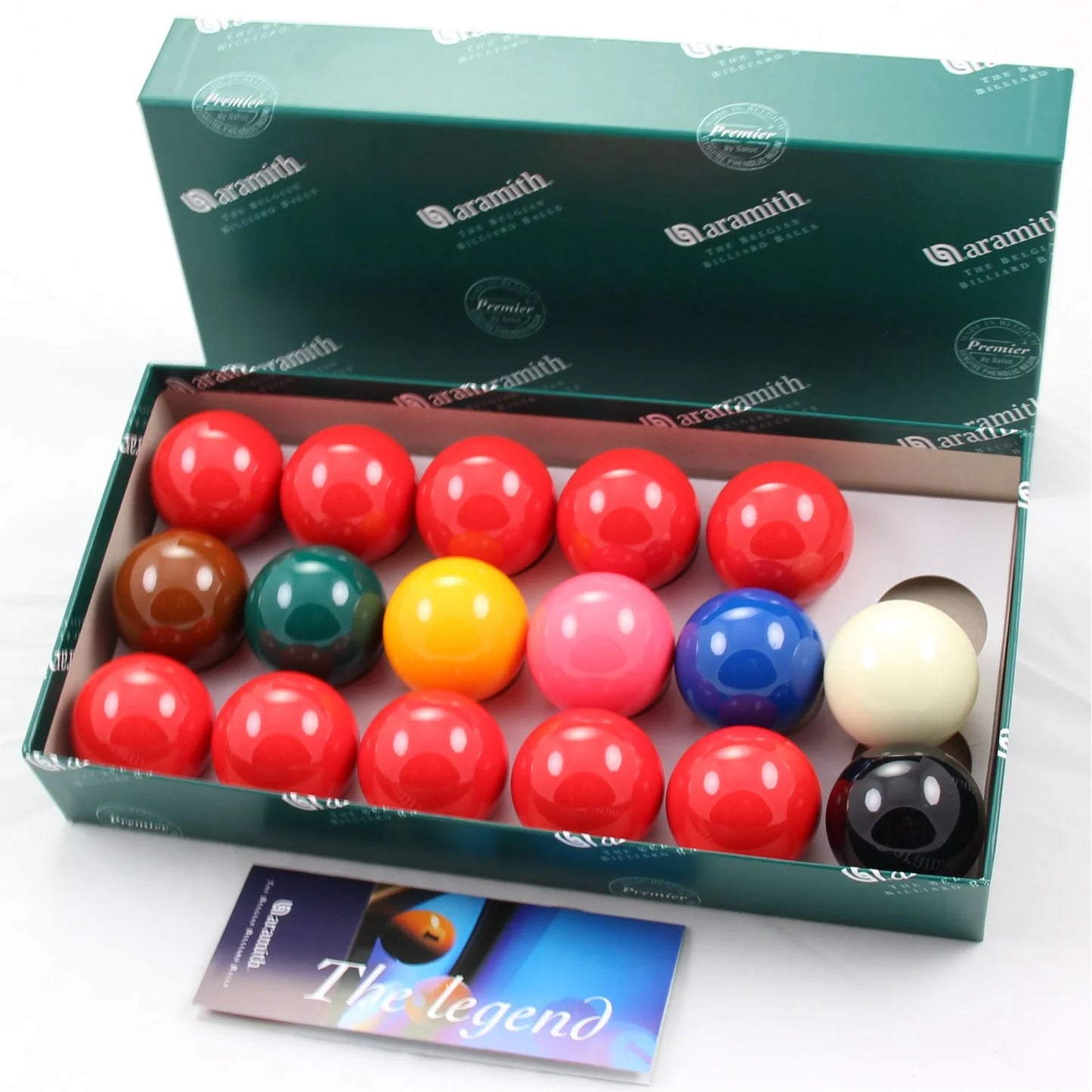 Aramith Premier 17 Ball Snooker Ball Sets - Various Sizes