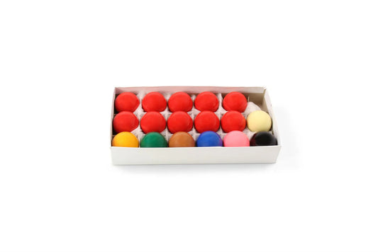 Economy snooker 17 Ball Sets - Various Ball Sizes