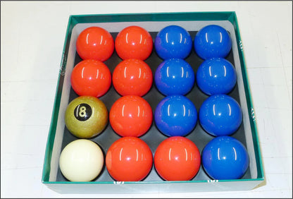 Aramith Premier 2 Inch Coloured Ball Sets with GOLDEN 8 BALL and PLAIN 1 7/8 Cue Ball