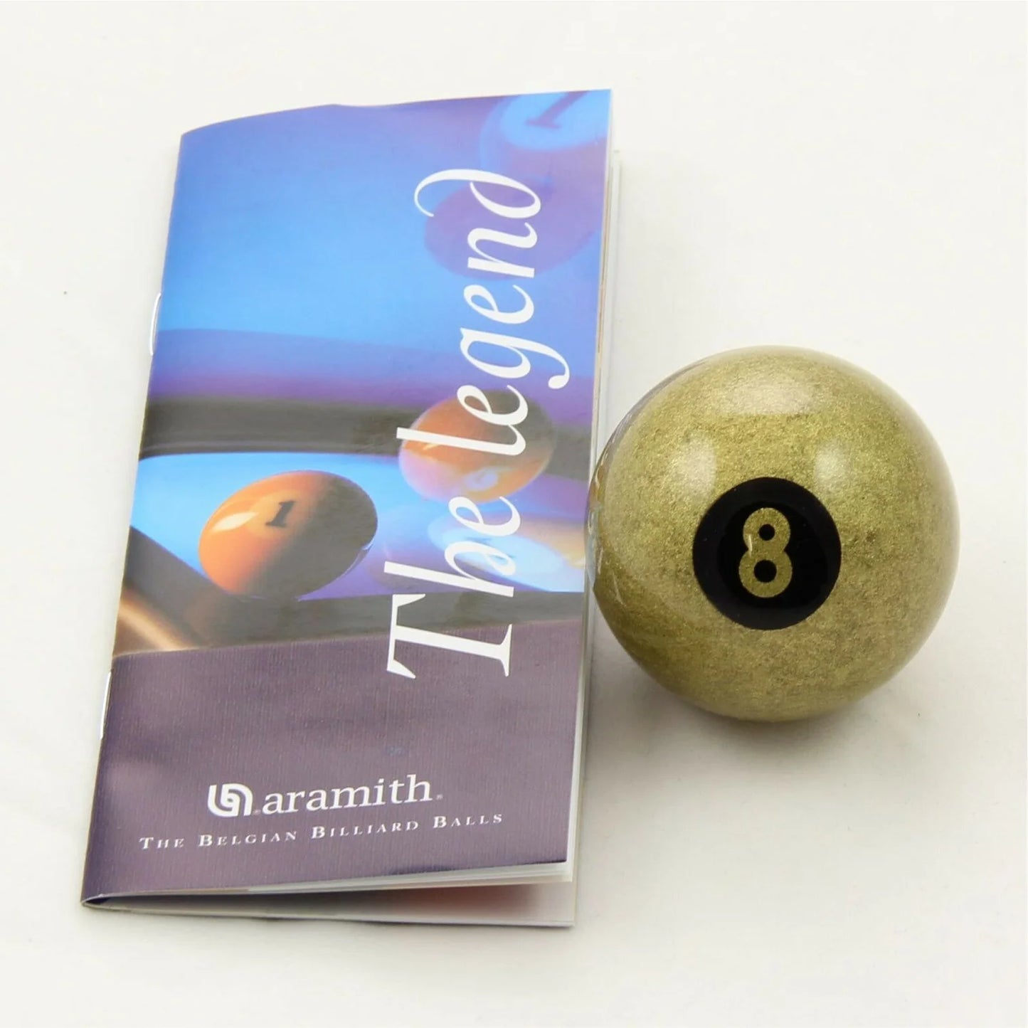 Aramith Premier 2 Inch Pool 8 Ball - Gold, Silver or Black