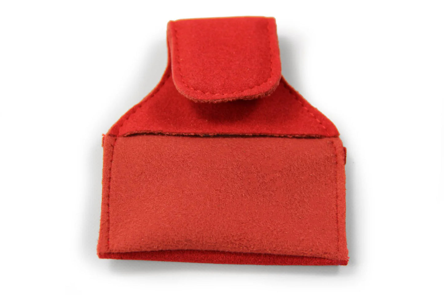 Imitation Suede RED Chalk Pouch With Belt Hook