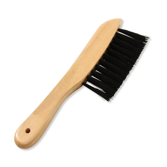 8 Inch Natural Wood Knife Shape Rail Brush with Nylon Bristles