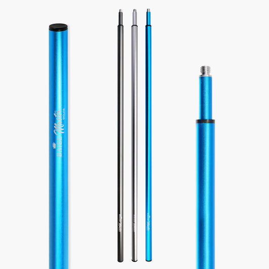 Baize Master Metallic Telescopic Rest Stick with Cross Rest Head