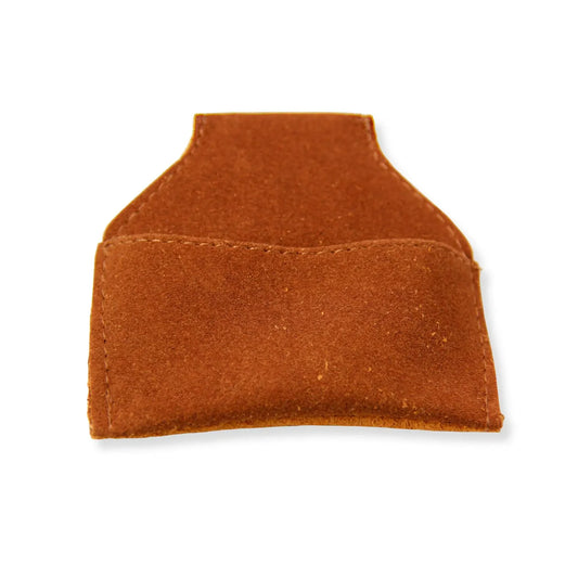 Genuine Suede BROWN Chalk Pouch With Belt Hook