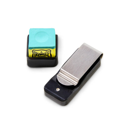 Metal Magnetic Chalk Holder and Belt Clip in Clam Pack with Secure Allen Key Fixing (Various Colours)