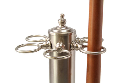 Freestanding COMPACT Metal Pool and Snooker Cue Rack For Up To 6 Cues (Various Colours)