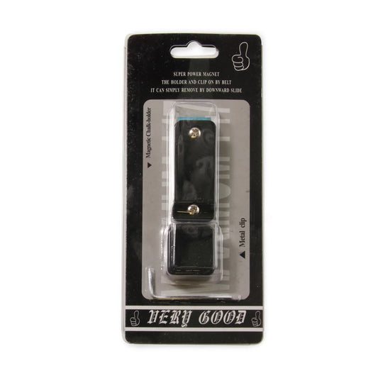 Metal Magnetic Chalk Holder and Belt Clip in Clam Pack with Secure Allen Key Fixing (Various Colours)
