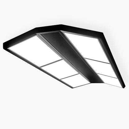 2x Sets of 24W 6 Panel LED Modern Table Lights