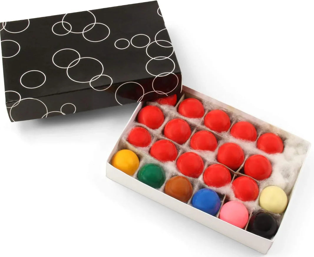 Junior Economy 1 1/4 Inch (32mm) 22 Ball Kids Snooker Ball Set