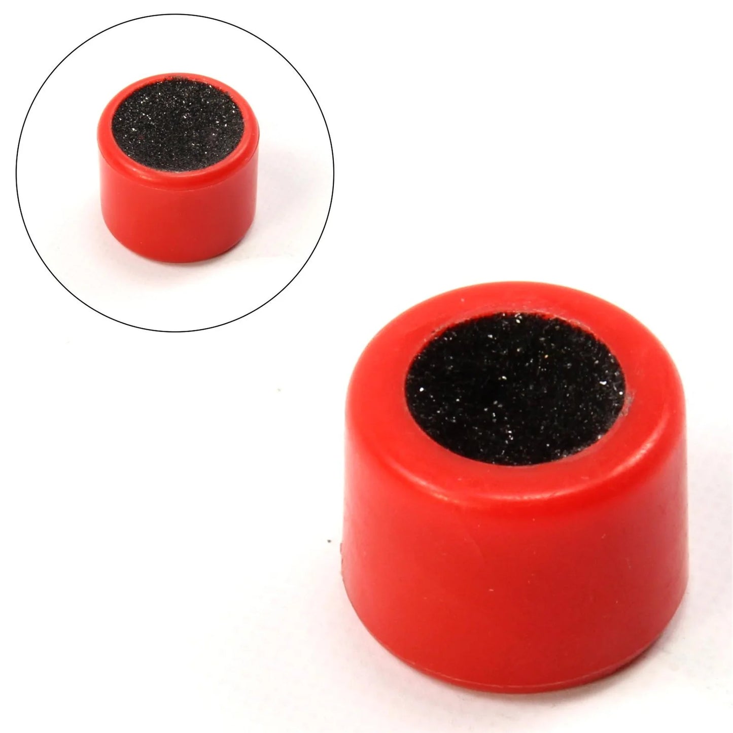 Red Plastic DOUBLE TIP DOMER for Shaping Snooker Pool Cue Tips