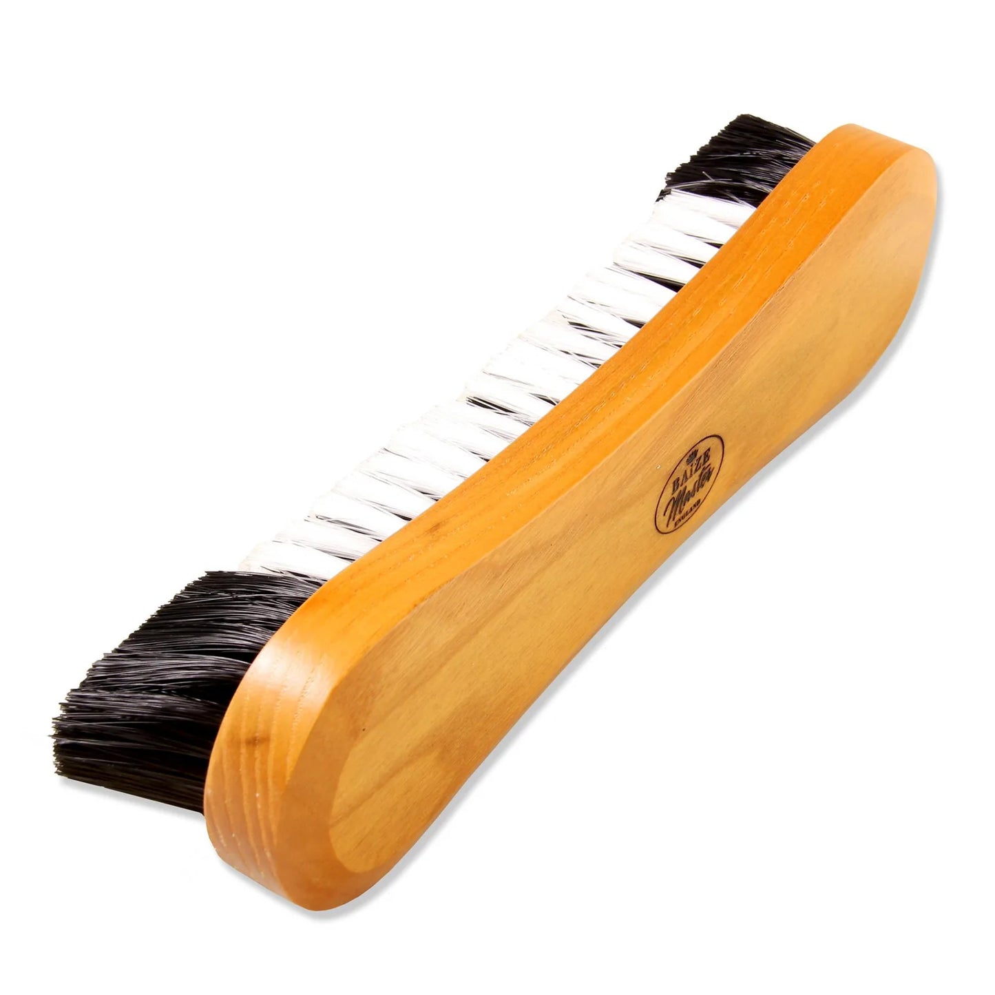 Baize Master 9 Inch Natural Wood HOURGLASS NYLON Bristle Table Brush