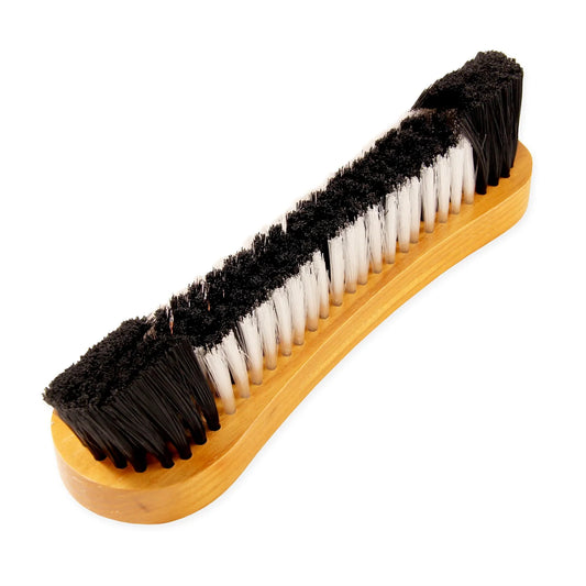 Baize Master 9 Inch Natural Wood HOURGLASS NYLON Bristle Table Brush